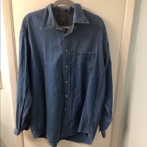 Vintage 1996 Facconable jeans button down XL